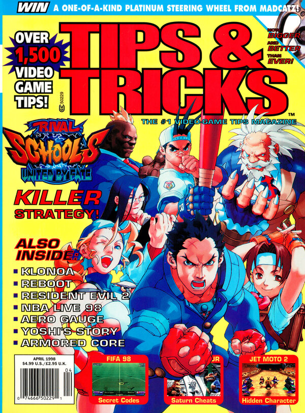 Tips & Tricks Issue 038 (April 1998) cover